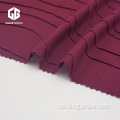 65/35 TR Jacquard Single Jersey Stoff Polyester Rayon